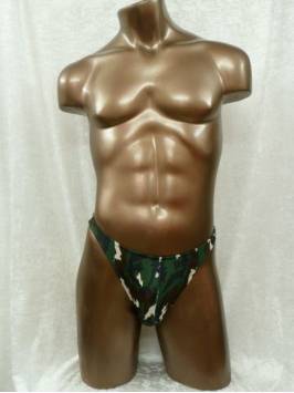 Green Camouflage Trunks