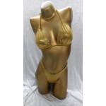 Gold Foil Posing Bikini